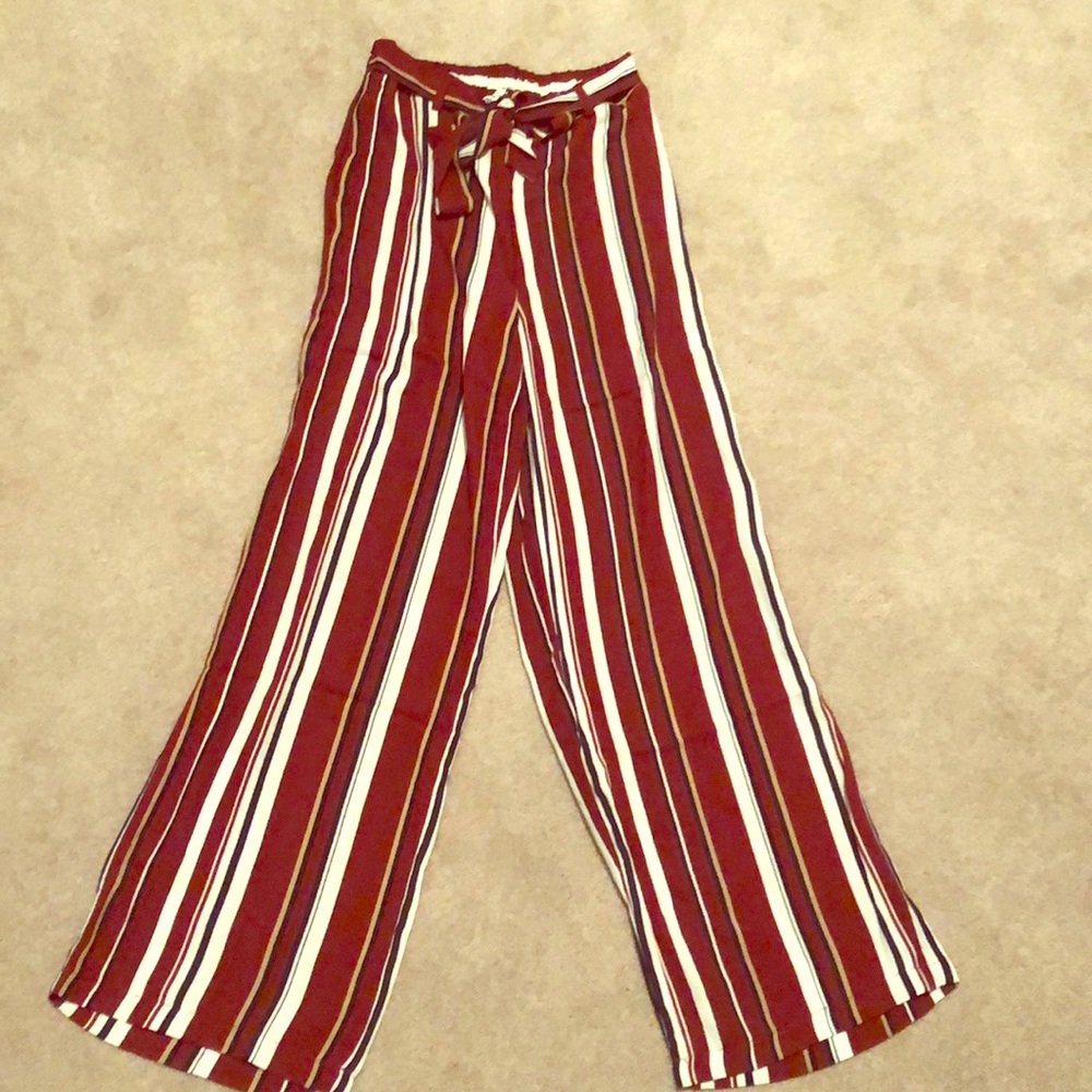 Girls High-waist flow pants